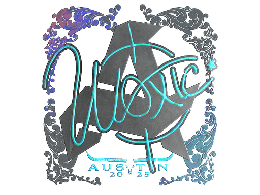 Sticker | woxic (Holo) | Austin 2025