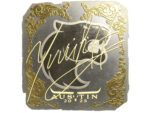 Sticker | yuurih (Gold) | Austin 2025