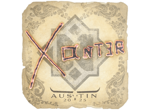 Sticker | Xant3r | Austin 2025