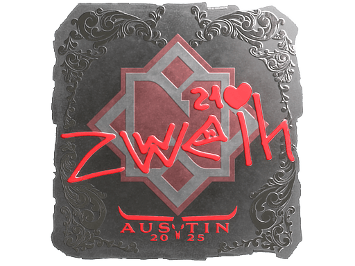 Sticker | zweih (Foil) | Austin 2025