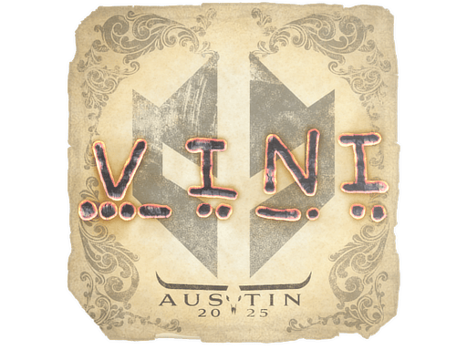 Naklejka | VINI | Austin 2025