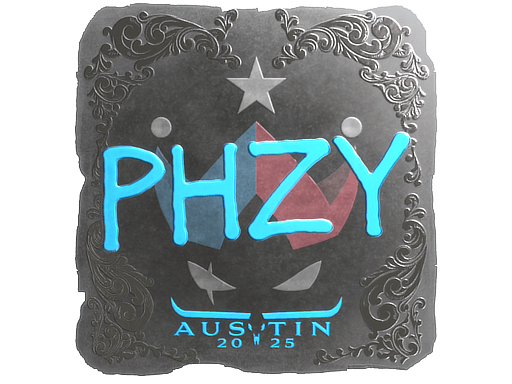 Naklejka | phzy (foliowana) | Austin 2025