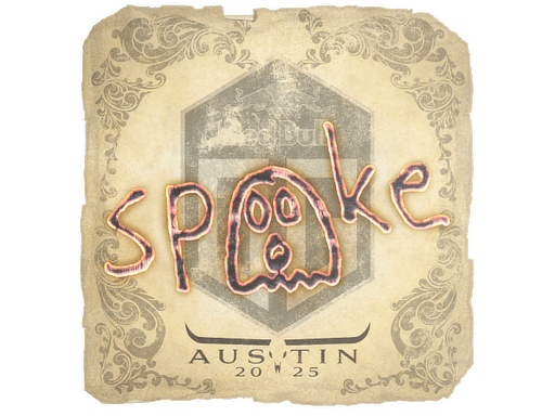 Naklejka | spooke | Austin 2025