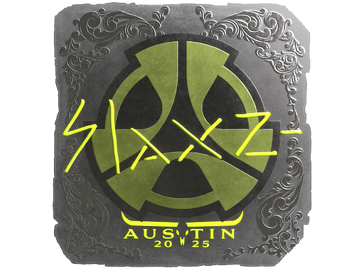 Sticker | slaxz- (Foil) | Austin 2025