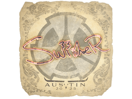 Sticker | Swisher | Austin 2025