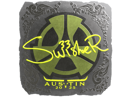 Sticker | Swisher (Foil) | Austin 2025
