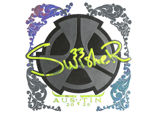 Sticker | Swisher (Holo) | Austin 2025