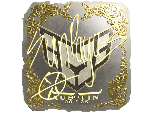 Sticker | SunPayus (Gold) | Austin 2025