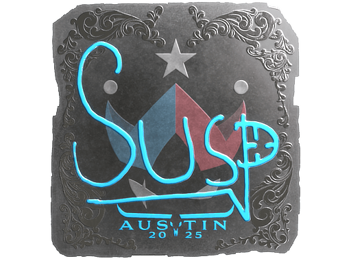 Sticker | susp (Foil) | Austin 2025