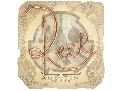 Sticker | reck | Austin 2025