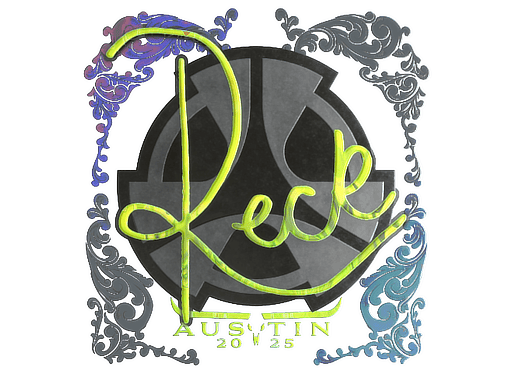 Sticker | reck (Holo) | Austin 2025
