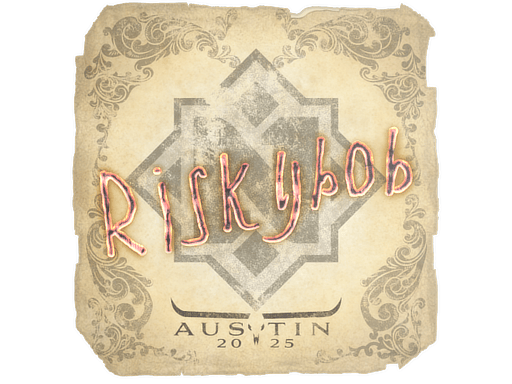 Naklejka | riskyb0b | Austin 2025
