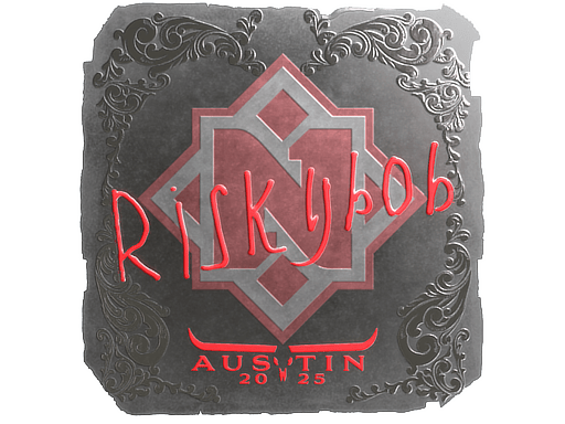 Sticker | riskyb0b (Foil) | Austin 2025