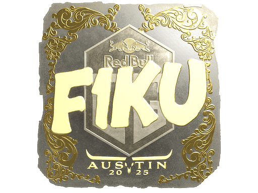 Sticker | F1KU (Gold) | Austin 2025