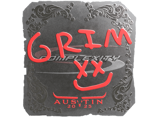 Sticker | Grim (Foil) | Austin 2025