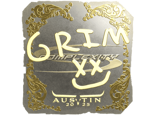 Sticker | Grim (Gold) | Austin 2025