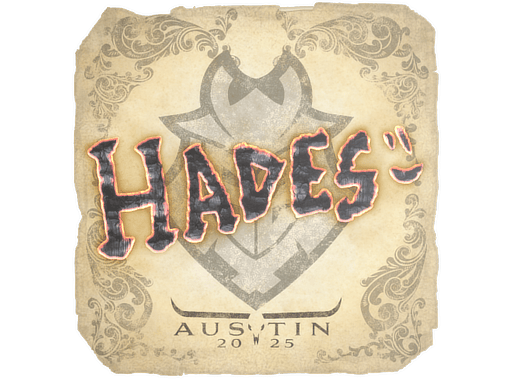 Sticker | hades | Austin 2025