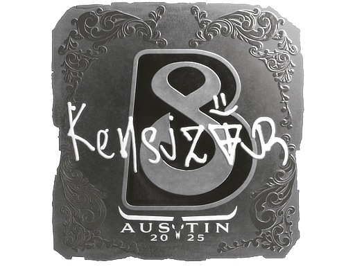 Sticker | kensizor (Foil) | Austin 2025
