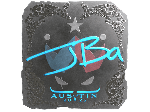 Naklejka | JBa (foliowana) | Austin 2025