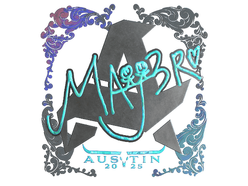Sticker | MAJ3R (Holo) | Austin 2025
