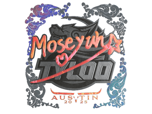 Sticker | Moseyuh (Holo) | Austin 2025