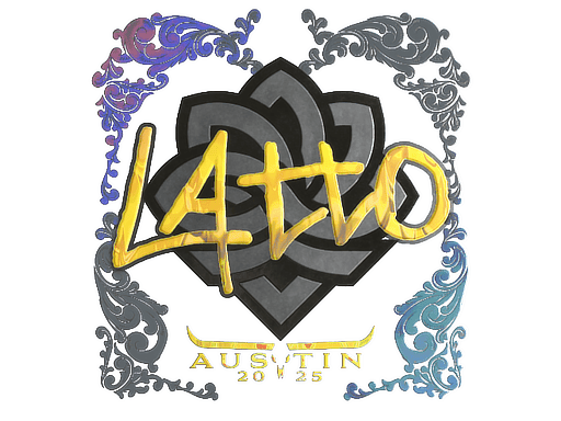 Sticker | latto (Holo) | Austin 2025