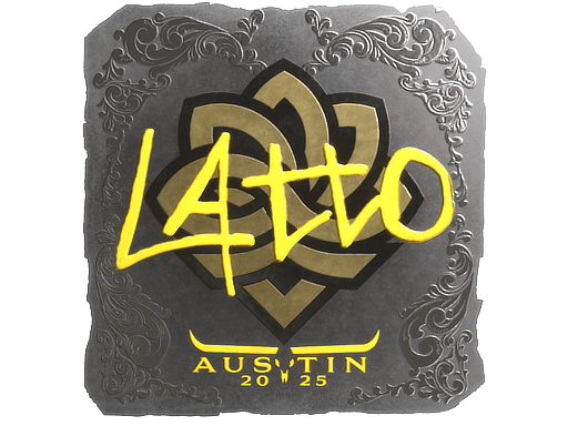 Sticker | latto (Foil) | Austin 2025