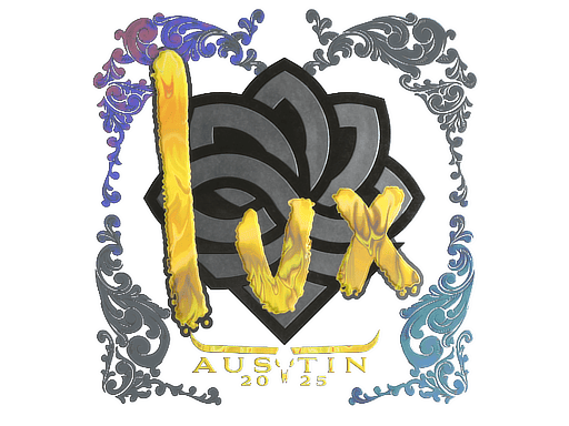 Sticker | lux (Holo) | Austin 2025