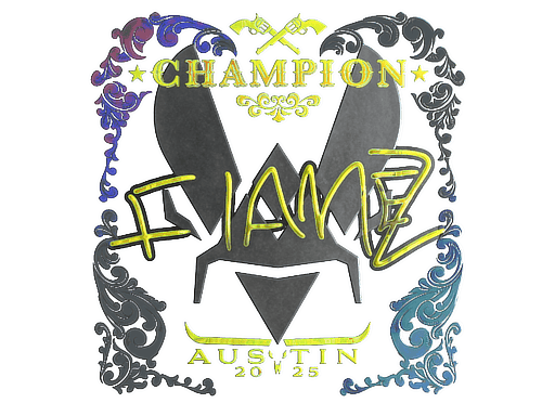Sticker | FlameZ (Holo, Champion) | Austin 2025