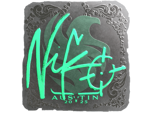 Sticker | NiKo (Foil) | Austin 2025