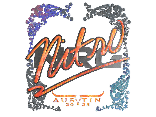 Sticker | nitr0 (Holo) | Austin 2025