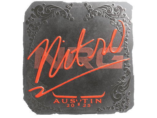 Sticker | nitr0 (Foil) | Austin 2025