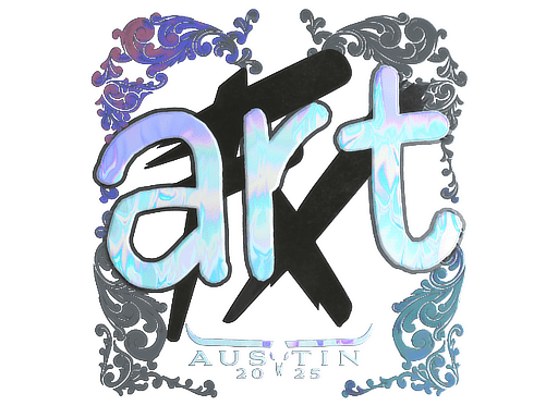 Sticker | arT (Holo) | Austin 2025