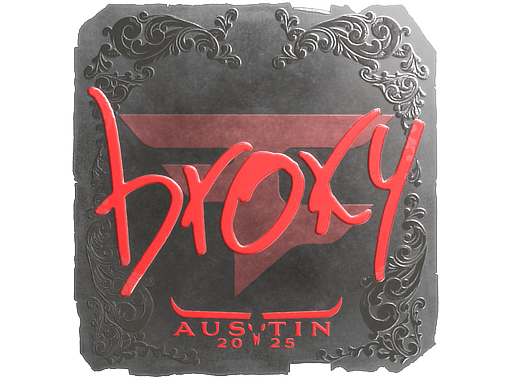 Sticker | broky (Foil) | Austin 2025