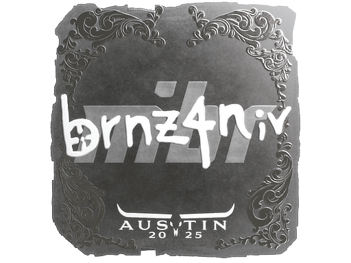 Sticker | brnz4n (Foil) | Austin 2025