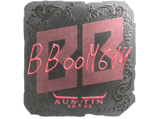 Sticker | Boombl4 (Foil) | Austin 2025