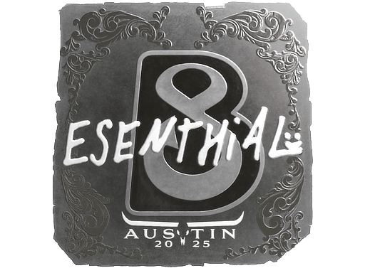 Sticker | esenthial (Foil) | Austin 2025