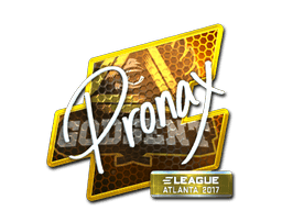 Sticker | pronax (Foil) | Atlanta 2017