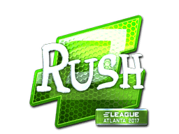 Sticker | RUSH (Foil) | Atlanta 2017