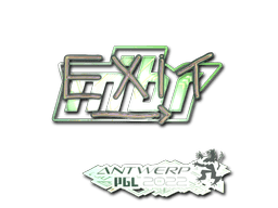 Sticker | exit (Holo) | Antwerp 2022