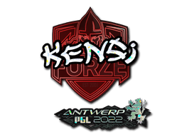 Sticker | KENSi (Glitter) | Antwerp 2022