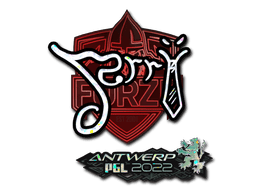 Sticker | Jerry (Glitter) | Antwerp 2022