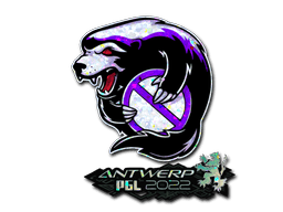 Sticker | Outsiders (Glitter) | Antwerp 2022