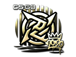 Sticker | Ninjas in Pyjamas (Gold) | 2020 RMR